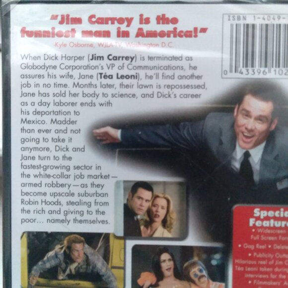 FUN WITH DICK AND JANE JIM CARREY MOVIE 2005 DVD COMEDY PG-13 SPECIAL FEATURES - Picture 2 of 6